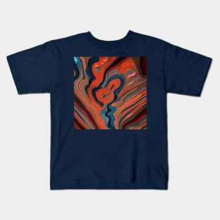 Marble Pattern Kids T-Shirt